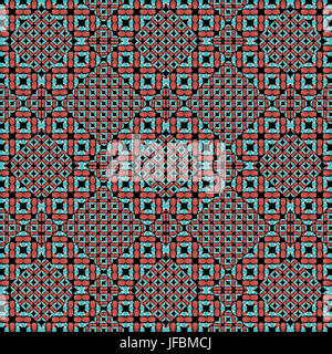 Bunte Geometrische nahtlose Muster Stockfoto