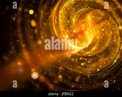 3D-Swirl Stockfoto