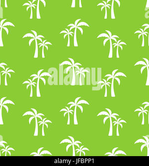 Nahtlose Muster mit tropischen Palmen. Sommer-Wallpaper- Stockfoto