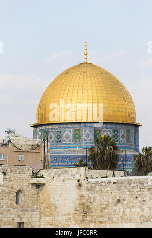 Dom der Rock, Jerusalem, Israel Stockfoto