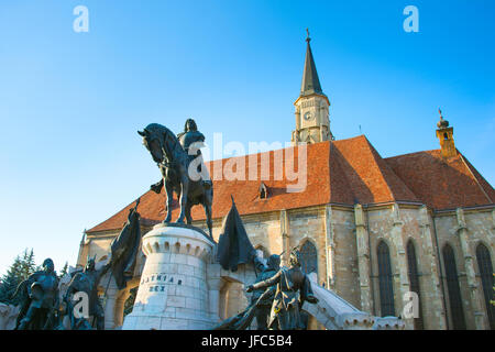 Die Kirche St. Michael. Cluj-Napoca. Rumänien Stockfoto