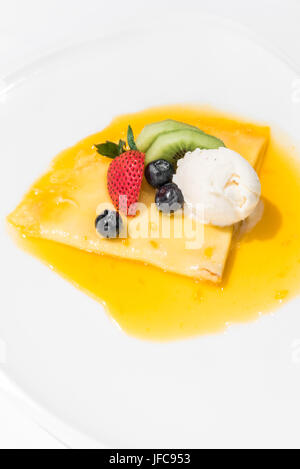 Icecream Crape Stockfoto