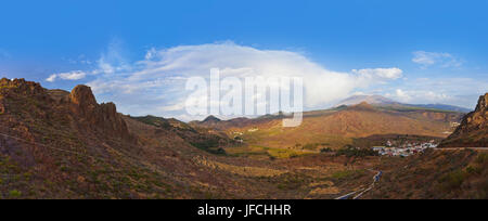 Berge in Teneriffa - Kanarische Stockfoto