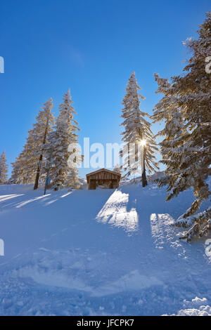 Berge ski Resort St. Gilgen Österreich Stockfoto