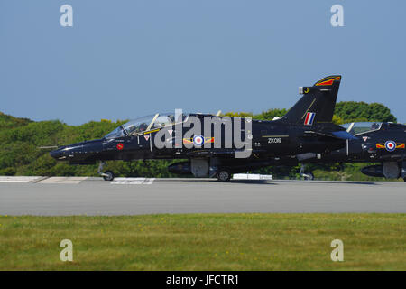 BAE Hawk T Mk 2 RAF Anglesey, Stockfoto