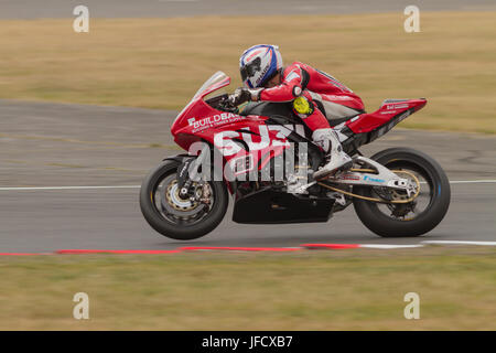 Britische Superbike Snetterton Norfolk 2017 Stockfoto