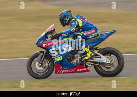 Britische Superbike Snetterton Norfolk 2017 Stockfoto