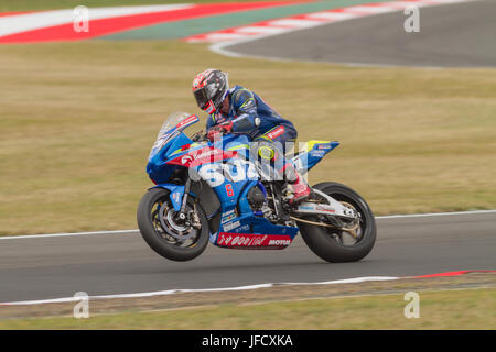 Britische Superbike Snetterton Norfolk 2017 Stockfoto