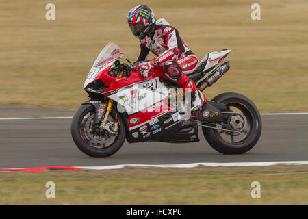 Britische Superbike Snetterton Norfolk 2017 Stockfoto