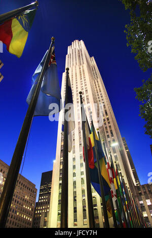 New York. Rockefeller Center Stockfoto