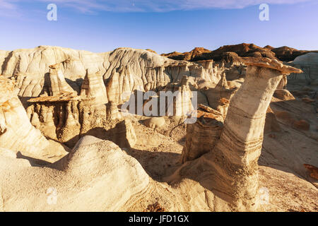 Bisti Badlands Stockfoto