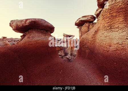 Bisti Badlands Stockfoto