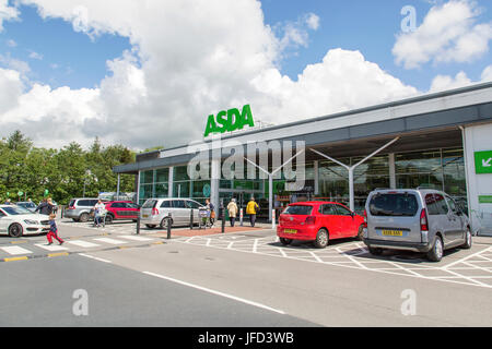 ASDA - Supermarkt Stockfoto