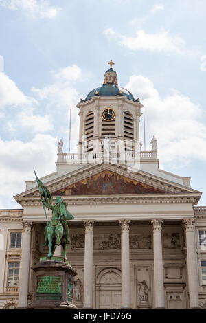 Die Statue von Godfrey Stockfoto