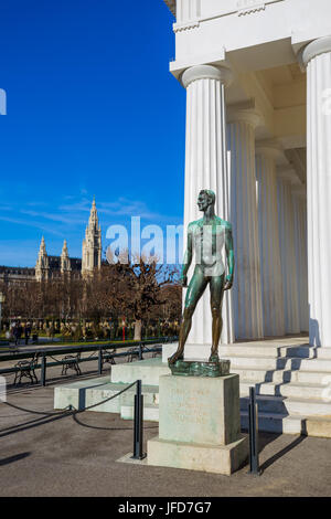 Theseus Tempel in Wien Österreich Stockfoto