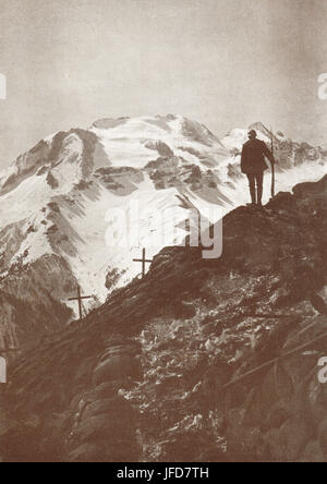 Sentry, Alpine Grenze Col Di Lana 1917 Stockfoto