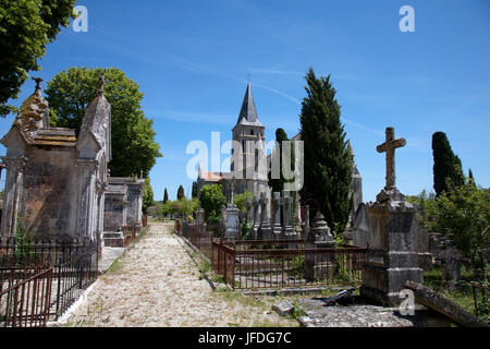 Kirche Saint-Pierre d'Aulnay Frankreich Stockfoto