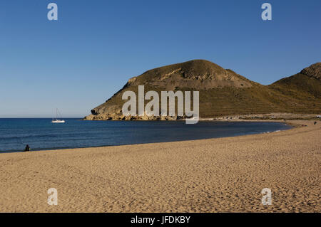 "El Playazo de Rodalquilar" Strand, Cabo de Gata, Spanien Stockfoto