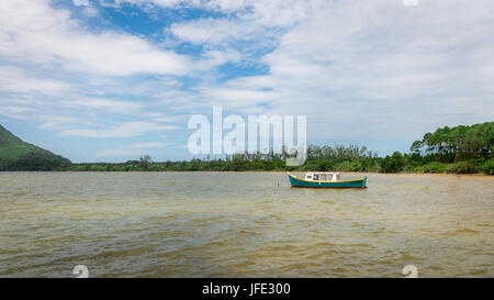 Conceicao Lagune in Florianopolis, Brasilien Stockfoto