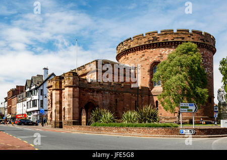 Die Zitadelle, Carlisle, Cumbria, England, Vereinigtes Königreich Stockfoto