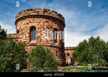 Die Zitadelle, Carlisle, Cumbria, England, Vereinigtes Königreich Stockfoto