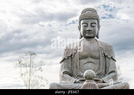 Buddha Statue als Amulette des Buddhismus verwendet Stockfoto