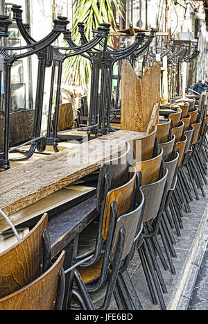 Bar in Jaffa. Stockfoto