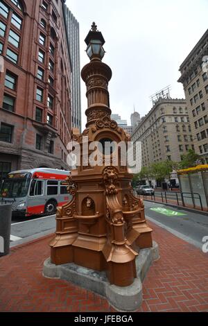 Straßen-Impressionen aus San Francisco vom 26. April 2017, Kalifornien USA Stockfoto
