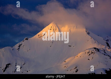Nordamerika, USA, Alaska, Chugach Mountains, Stockfoto