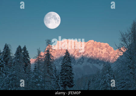 Österreich, Tirol, Zugspitze (M) Stockfoto