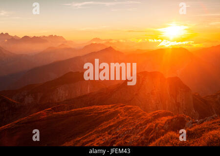 Österreich, Tirol, Hochiss, Rofan Stockfoto