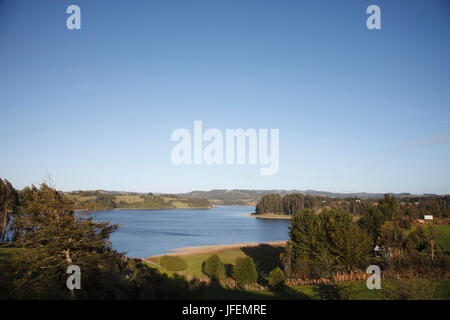 Chile, Araucania, Lago Budi, Llaguepulli, Mapuche Stockfoto