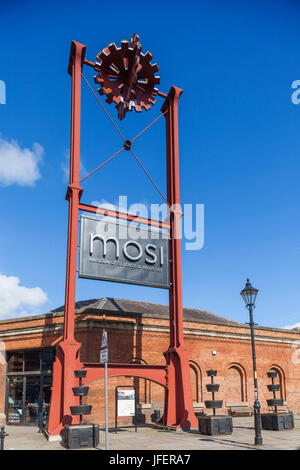 England, Manchester, Museum der Wissenschaft und Industrie aka MOSI Stockfoto