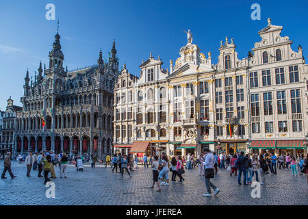 Belgien, Brüssel-Stadt, La Grand Place Stockfoto