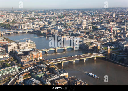 England, London, Blick von der Shard Stockfoto