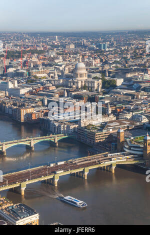 England, London, Blick von der Shard Stockfoto