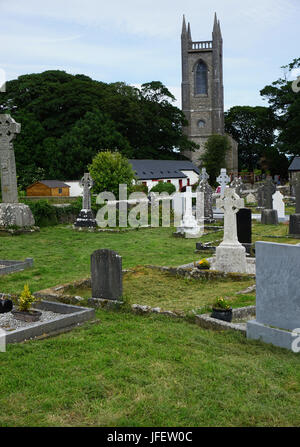 Irland Drumcliffe Kirche Yeats Country County Sligo Stockfoto
