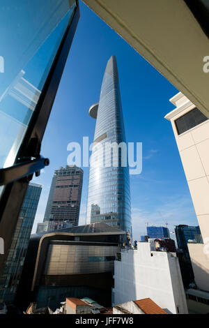 Bitexco Financial Tower in Ho Chi Minh City, Vietnam, Asien Stockfoto