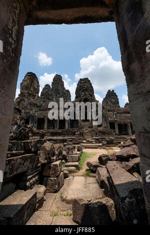 Bayon Tempel, Kambodscha, Asien Stockfoto