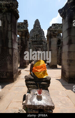 Bayon Tempel, Kambodscha, Asien Stockfoto