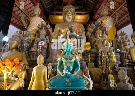 Wat Aham Tempel in Luang Prabang, Laos, Asien Stockfoto