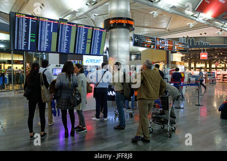 Flughafen Istanbul Atatürk Stockfoto