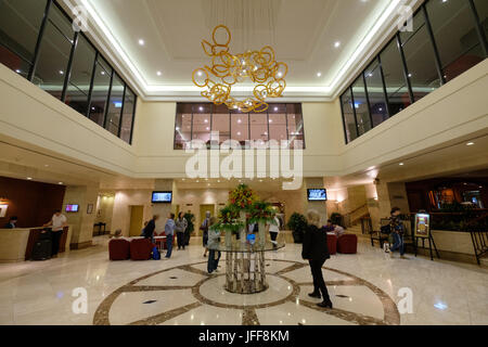 Saigon Prince Hotel Lobby, Ho Chi Minh City, Vietnam, Asien Stockfoto