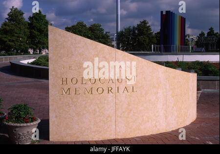 Holocaust Memorial, Woldenberg Riverfront Park, New Orleans, Louisiana Stockfoto