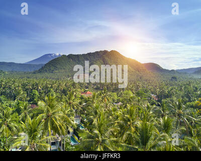 Indonesien. Bali. Luftaufnahme von drohne Stockfoto