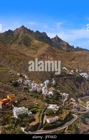 Dorf Taganana in Teneriffa - Kanarische Stockfoto