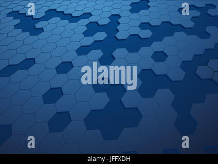 Abstract hexagon Hintergrund Stockfoto