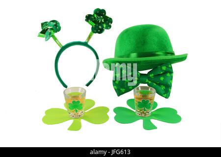 St Patricks Day Feier Stockfoto