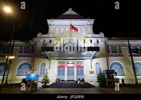Nationalen Schatzkammer Gebäude in Ho Chi Minh City, Vietnam, Asien Stockfoto