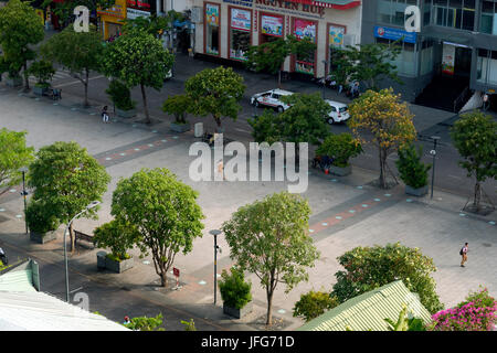 Nguyen Hue Street in Ho Chi Minh City, Vietnam, Asien Stockfoto